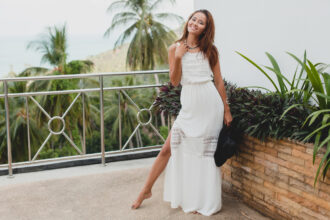 usar sapato baixo com vestido longo de festa